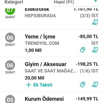 Saat & Saat Eksik İade Yapıldı
