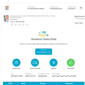 PttAVM Arızalı Ürün İade Sorunu