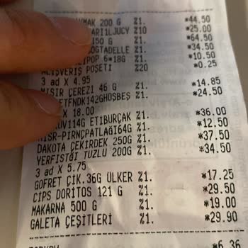 BİM Unlüx İçinden Plastik Çıktı