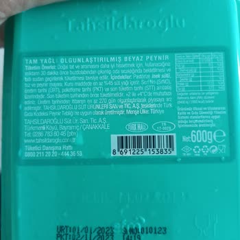 Tahsildaroğlu Ezine Çiftliği Peynir Çok Kötü Kokuyor