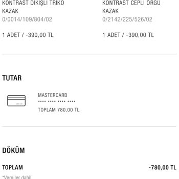 Akbank Zara İade Paramı Kartıma İade Etmedi!