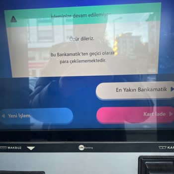 İş Bankası ATM Sorunu Ve