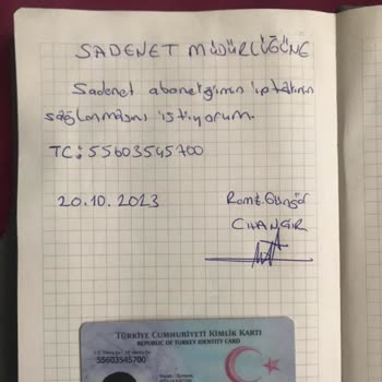 Sadenet Üyelik İptal Edilmemesi