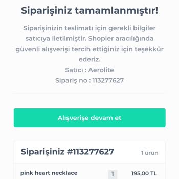 Shopier Yanlış Ürün Sipariş