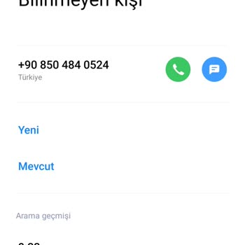 0850 484 05 24 Taahhüt Yenileme Yüksek Fatura Gelmemesi Adına Arandım