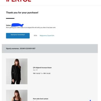 İpekyol Outlet Diye Bir Web Sitesi Ocak Sonu Yüzde 80 İndirim Fake'i