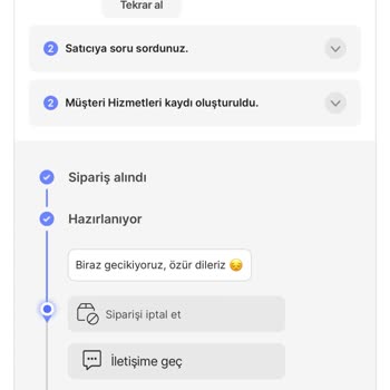 Hepsiburada Müşteri Hizmetleri Ve Teslimat Gecikmesi Sorunu