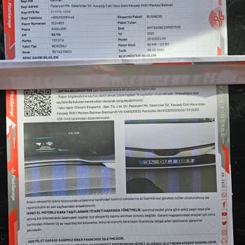 Batman Pilotgarage Hatayla Veya Kasıtlı Yanlış Ekspertiz Raporu