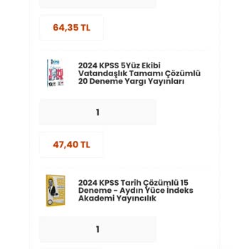 YKM Kitap Paramı İade Et