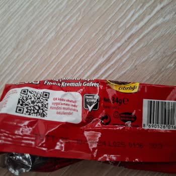 Eti Gıda Bozuk Ekşi Acı Gofret