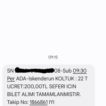1 Saat Rötar Lüks Adana