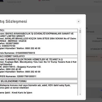 Bayko Satın Alınan Laptopun İptal Edilen Siparişi