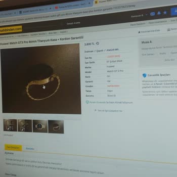 Huawei Watch GT3 Pro İlanı Şikayeti