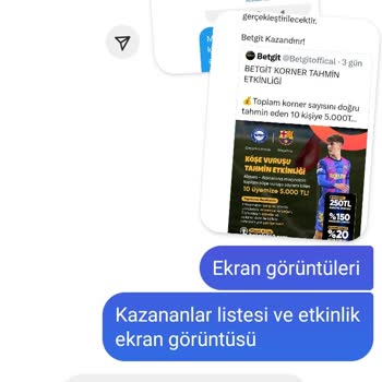 Betgit Sitesi Yaptığı Çekilişte Kazanmama Rağmen Ödülü Vermediler