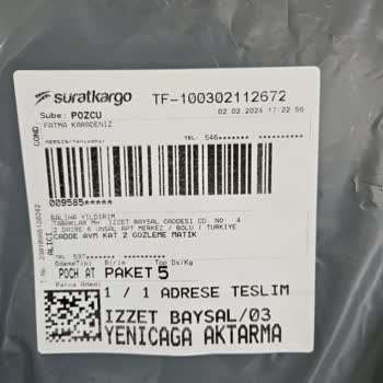 Sürat Kargo Kargoları Rehin Alıyor