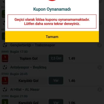 Nesine Acil Bakmanız Gerek Lütfen