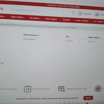 Rossmann Ne Ürünümü Ne Paramı İade Ediyor.