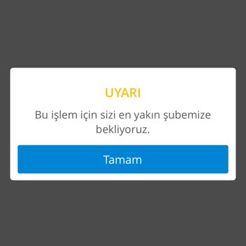 Denizbank Çözülemeyen Uygulama Problemi