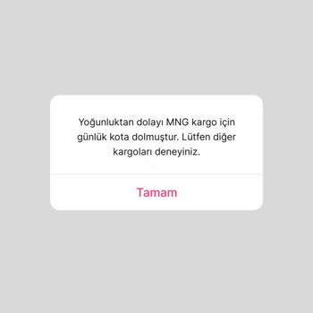 Gardırop Satışı İçin Kod Alamıyorum
