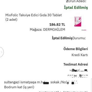 Epttavm Para İade Edilmedi