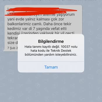 Sahibinden.com 10037 Hatası
