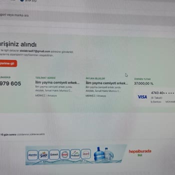 Hepsiburada Satın Alınan Laptopun İptal Edilen Siparişi