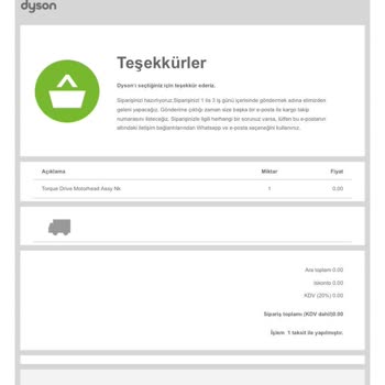 Dyson V15 Parça Temini