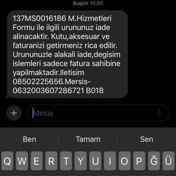 Vatan Bilgisayar İadeye Zorluyor Değişim Yapmıyor