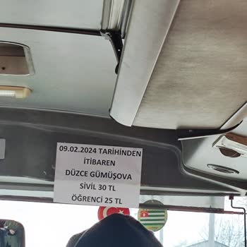 Düzce Belediyesi Gümüşova - Düzce Otobüsleri