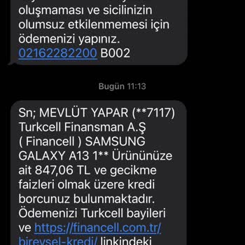Turkcell Bilinmeyen Numaralar Mesajları