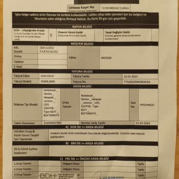 Trendyol Ücret İadesi Talebi Gecikmesi
