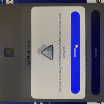 Turkcell "işleminizi Şu Anda Gerçekleştiremiyoruz" Hatası