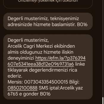 Arçelik Garantili Arızalı Klimaya Servis Arıza Yok Deyip Gidiyor
