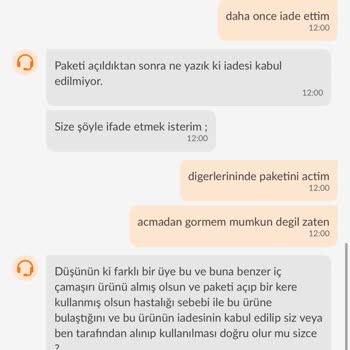 Trendyolmilla Bikini İadesi Kabul Etmiyor