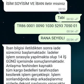 Caddstore Para İademi Yapmadı