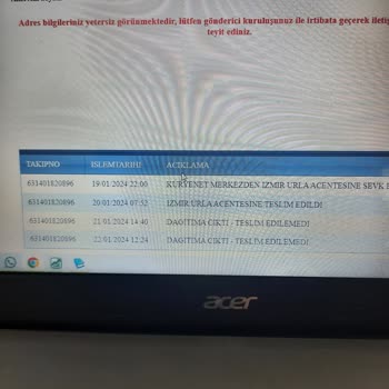 Kuryenet Denizbank Adres Yetersiz Diye Kargomu