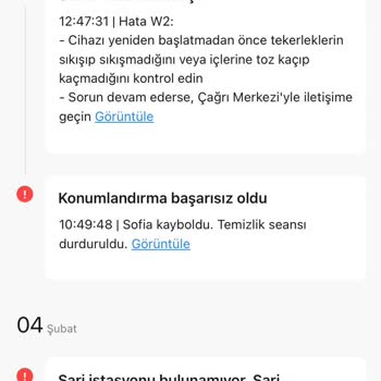 Tefal Rg7675 Robot Süpürgesi Arızalı