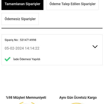 Yolcudanalın Paramın İadesini İstiyorum