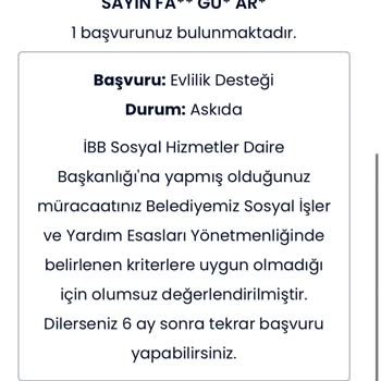 İBB Evlilik Desteği Askıda!