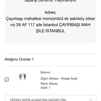 Kelebek Mobilya Kelebek Üründe Teslim Etmiyor İadede Yapmıyor