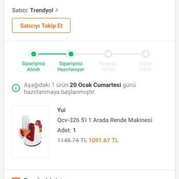 Trendyol Satıştaki Ürünü Kargoya Vermiyor