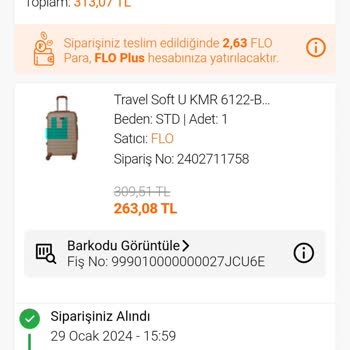 FLO Ayakkabı FLO Şikayet Yanlış Ürün