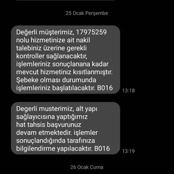 Vodafone Ev İnterneti Nakil Sorunu