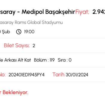 Biletalsat Bilet Teslimi