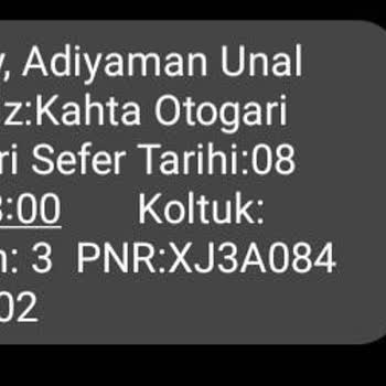Adıyaman Ünal Turizm Yolcuyu Mağdur Eden Firma