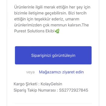 The Purest Solutions Kargom Kayboldu, Mağduriyetim Büyük!