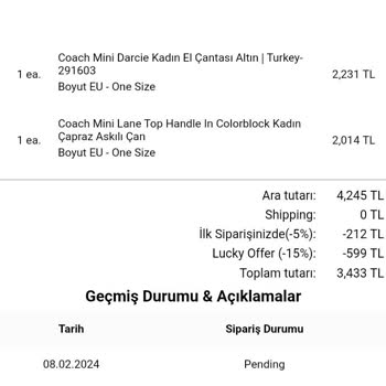 Coach Türkiye Mağazaları Fazla Kesinti Ve İletişimsizlik Sorunu