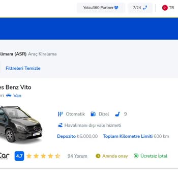 Windy Car Araç Kiralama İptali Prosedür Saçmalıkları