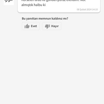 Trendyol Sizce Adlı Mağazasından Şikayetçiyim