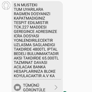 ENASDNS (SMS) Enas Danışmanlık Şikayet